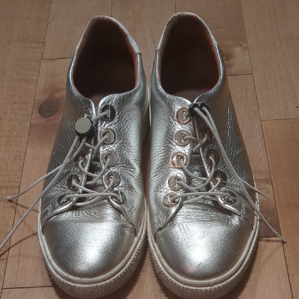 Mjus Silver Sneakers